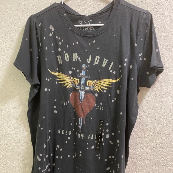 torrid Tops - Torrid NWT Bon Jovi Band Tee